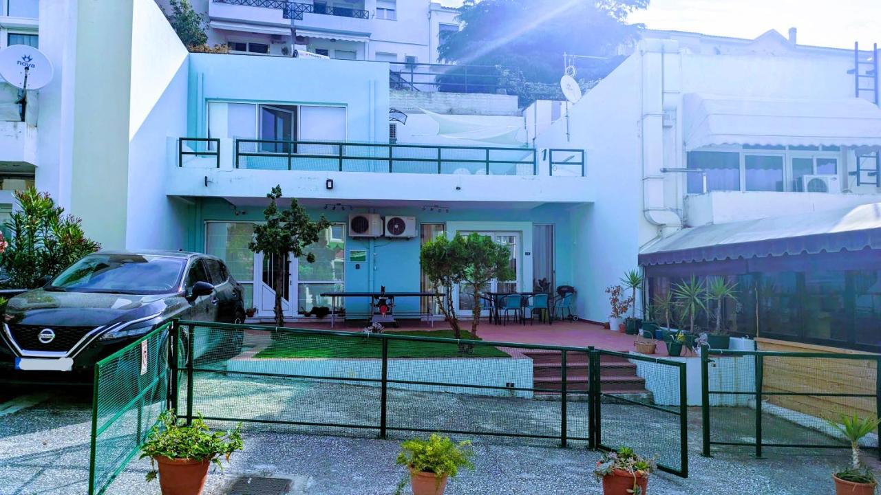 Апартаменты Grace : Garden And Terrace House Кавала Экстерьер фото